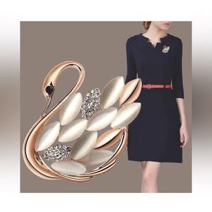Swan Brooch